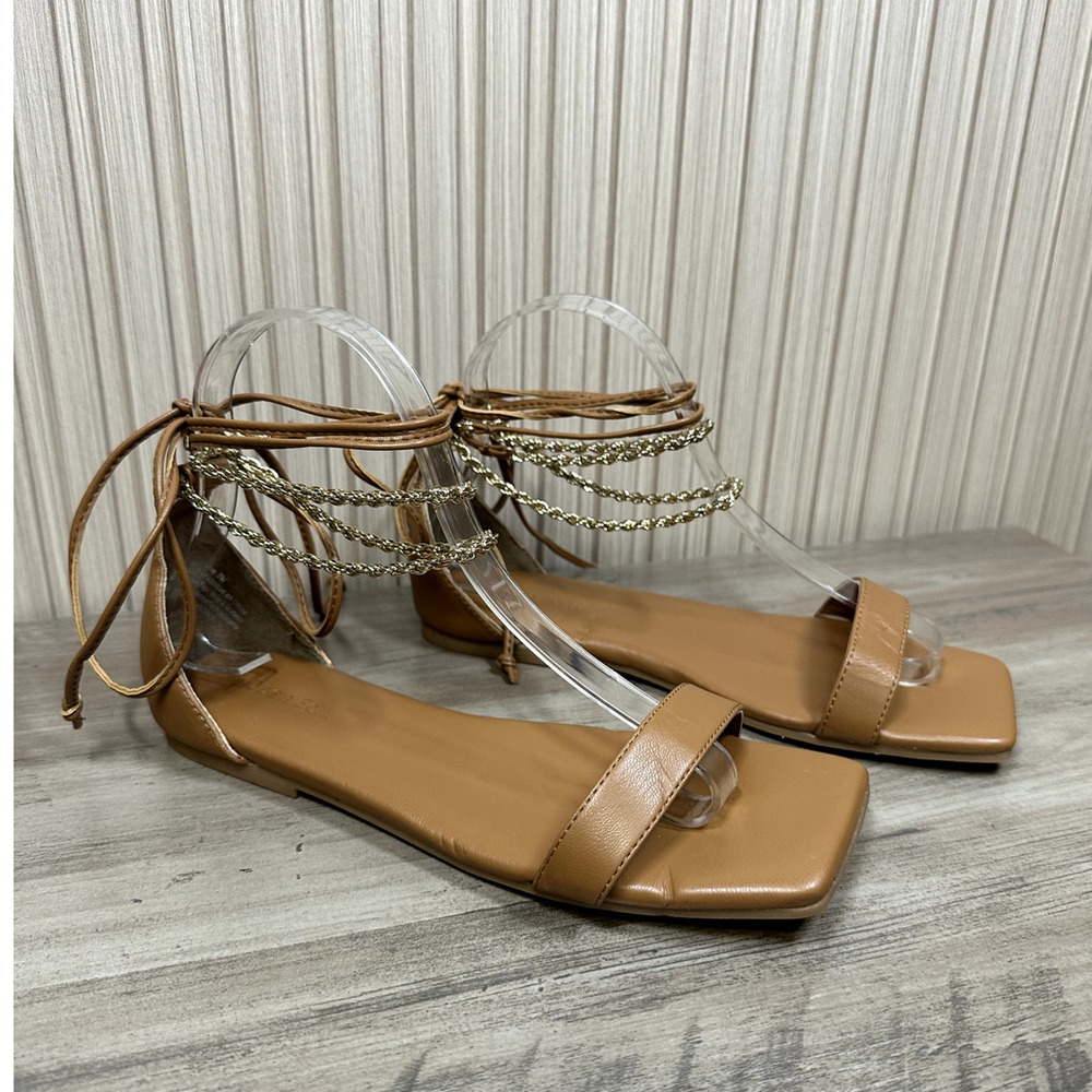 Open Edit EDOLIVIA Flat Sandals Women’s Size 7M - Picture 4 of 10